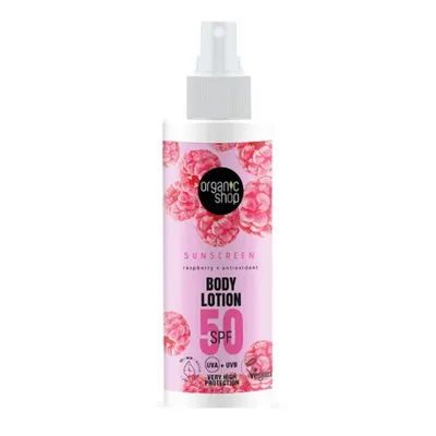 Zdjęcie produktu dla Organic Shop Himbeere Locion Corporal Spf50 150ml