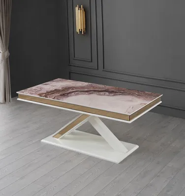 Obrázek produktu pro jídelní stůl Rozkládací stůl Dřevěné stoly Moderní design jídelny
