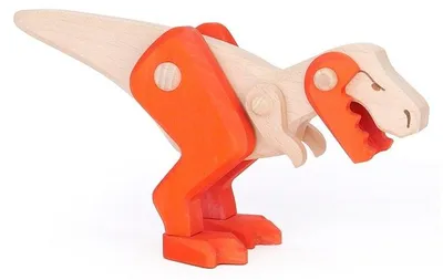Produktbild von Bajo Holz Dinosaurier Spielzeug T-Rex - Extinct Animals Serie