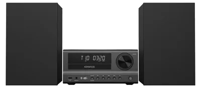 Produktbild von Kenwood M-750DAB, Heim-Audio-Mikrosystem, Schwarz, 80 W, 2-Wege, DAB+, FM, Digital