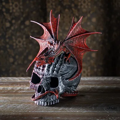 Immagine prodotto di Teschio "Serpent Infection" - Decorazione, teschio, gotico