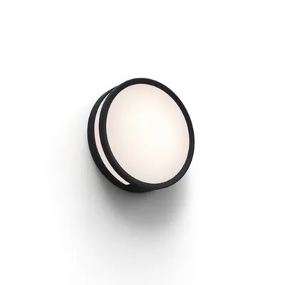 Image de LUTEC Rola LED Applique murale extérieure 3000 K 13W IP54 Noir Mat