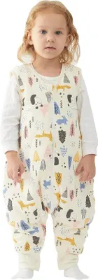 Obrázek produktu pro Dětský spací pytel s nohavicemi, 100 % bavlna, unisex, 2,5 TOG, zimní
