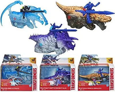 Produktbild von Transformers - Transformers Movie 4 Sparkers - Autobot Drift & Dinobot Slut