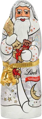 Produktbild von Lindt Santa Glamour Weihnachtsmann in  glamouröser Erscheinung 125g