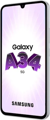 Produktbild von Galaxy A34 5G - 128 GB - Awesome Silver