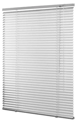 Produktbild von Aluminium Jalousie Silber mit Montagematerial 110 x 130 cm