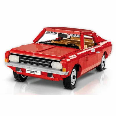 Produktbild von COBI Autos 24345 - Opel Rekord C Coupè mit beweglichem Lenkrad, Öffnungen für Türen und Motorhaube, Maßstab 1:12, 2195 Teile - ab 10 Jahren