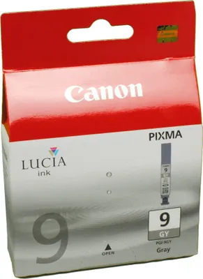 Produktbild von Canon PGI-9GY Tinte Grau, Grau, Tinte auf Pigmentbasis, 1 Stück(e), 145 Seiten