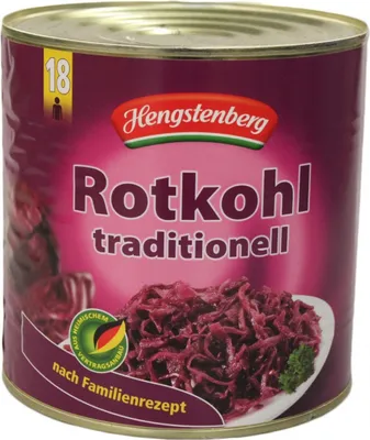 Immagine prodotto di Cavolo rosso Hengstenberg classic 18 porzioni 2,4 kg