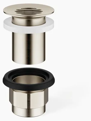 Produktbild von Dornbracht Elemental Spa Siebventil für Waschtisch 1 1/4'' platin matt Nur für Beck, 10110970-06