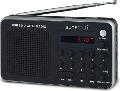 Produktbild von Tragbares Radio sunstech rpd32sl/ silber