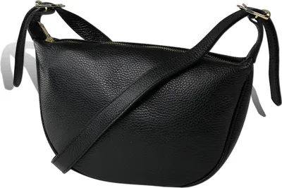 Produktbild von Toscanto Damen Umhängetasche Leder Tasche schwarz D2OTT835US1