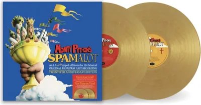 Produktbild von Various: Monty Pythons Spamalot: Twentieth Anniversary Edition (Gold Vinyl)