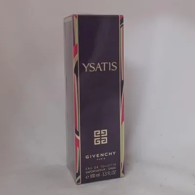 A product box for Givenchy Ysatis perfume.