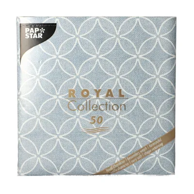 Zdjęcie produktu dla Papstar Servietten arktikblau 40x40 cm 50 Stück