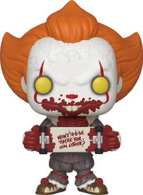Produktbild von IT - Pennywise with Skateboard 778 Special Edition - Funko Pop! Vinyl Figur