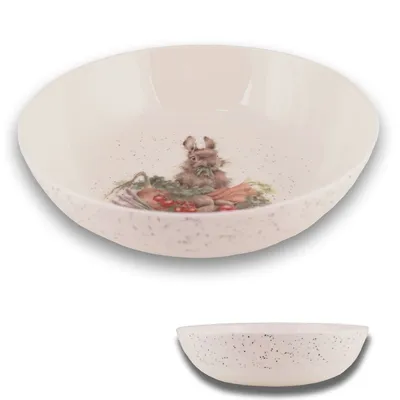 Produktbild von Wrendale Designs Porzellan Salatschüssel Hase