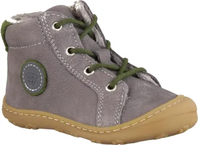 Zdjęcie produktu dla Ricosta Georgie 1202402461 Chłopięce buty do chodzenia sznurowane, szary, skóra, buty, - buty dziecięce sznurowane buty dziecięce rozmiar 18 - 42, szary, skóra (barbados)