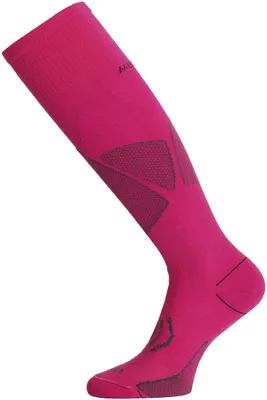 Image de Chaussettes de ski en mérinos, modèle "Lasting", couleur rose