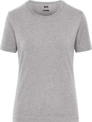Produktbild von T-Shirt aus weichem Elastic-Single-Jersey grey-heather, Gr. XS