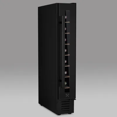 Produktbild von Weinkühlschrank Les Petits Champs 7 Flaschen - freistehend - 22 L - 4 bis 18°C - Schwarz