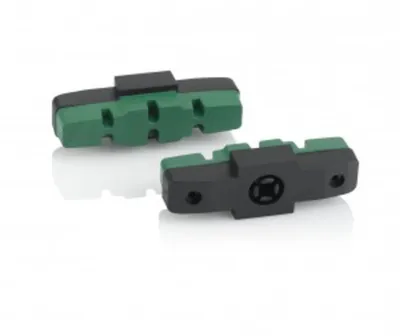 Image de XLC Patins de frein pour Magura 50mm, vert (25 paires)