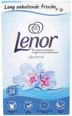 Produktbild von Lenor Trocknertücher Aprilfrisch, Zedernholz, Patschuli