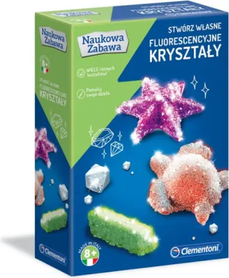 Obrázok produktu pre Zestaw Fluorescencyjne Kryształy do tworzenia dla dzieci