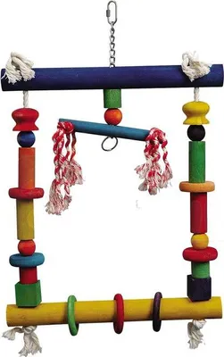 Produktbild von Ollesch Papageienspielzeug 35 x 50 cm bunt