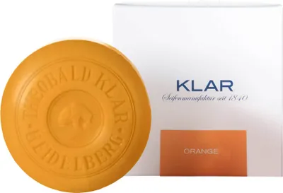 Produktbild von Klar's Orangenseife Maxi 150g (palmölfrei) 11020