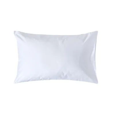 Produktbild von HOMESCAPES Kopfkissenbezug ägyptische Baumwolle Fadendichte 1000 weiß 48 x 74 cm