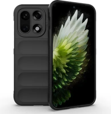 Produktbild von Mobigear Bumpy  OnePlus 15 Hülle Flexibles TPU Backcover - Schwarz