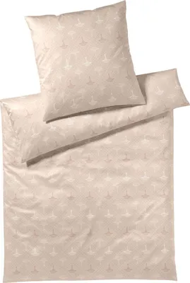 Produktbild von JOOP Bettwäsche Cornflower Charm nude 160x210 cm + 65x100 cm