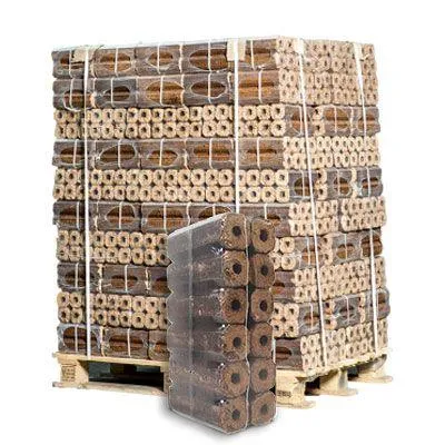 Produktbild von Pini Kay Briketts (Import) Palette 96 Säcke x 10 kg (960 kg)