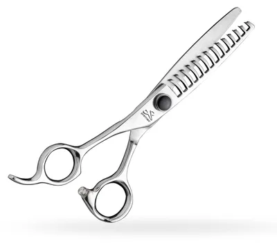 Immagine prodotto di Forbici da sfoltitura PREMAX per mancini - Linea Suprema 85643 Acciaio al cobalto 6