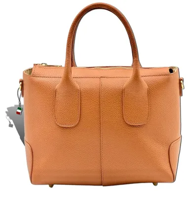 Produktbild von Florence Damen Handtasche Echtleder braun D2OTF864C5