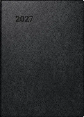 Produktbild von 2027 BRUNNEN Taschenkalender 10x14cm sw 1S/1T
