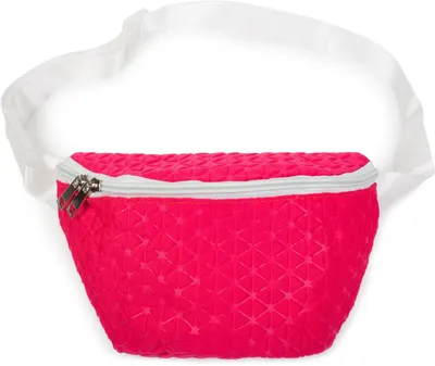 Produktbild von styleBREAKER Damen Bauchtasche geometrisches Muster geprägte Optik, Reißverschluss, Gürteltasche, Hüfttasche 02012253