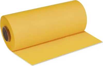Image de Chemin de table PREMIUM 24 m x 40 cm jaune [1 pièce]
