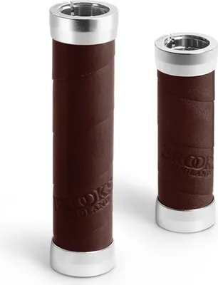 Produktbild von Brooks Lenkergriffe Slender, 100 mm / 130 mm , braun