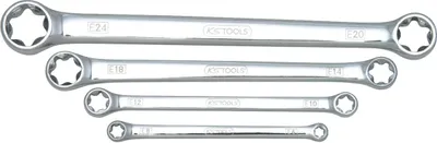 Produktbild von KS Tools 518.0860, Chrom-Vanadium-Stahl, Silber, 410 g, 4 Stück(e)