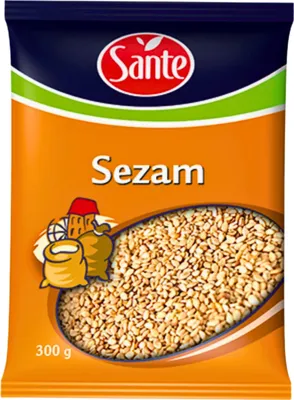 Zdjęcie produktu dla Sante Sezam Biały Łuskany Nasiona 300 G