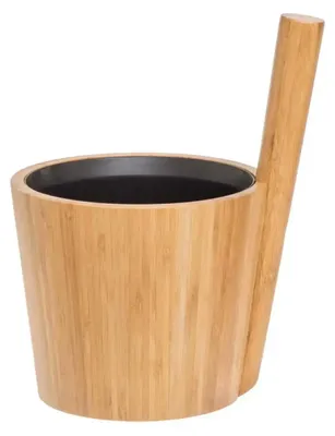 Obrázok produktu pre Vedro Rento, bambusové, čierne, 5,0 l