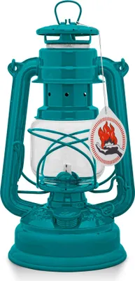 Produktbild von Petromax Sturmlaterne Teal Blue blaugrün, Stahlblech