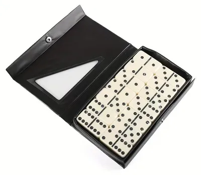 Produktbild von Domino Set 28 Teile Reisespiel klassisch mit Box