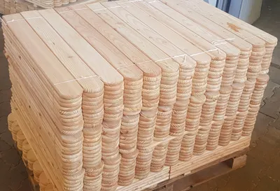 Zdjęcie produktu dla Listwa ogrodzeniowa 9x2x80 modrzew syberyjski 300szt kształt A