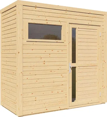 Produktbild von Bertilo Gartenhaus Cubus 1 - 19 mm naturbelassen