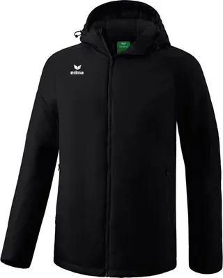 Productafbeelding van Erima Team Stadionjas Heren - Zwart  | Maat: 4XL