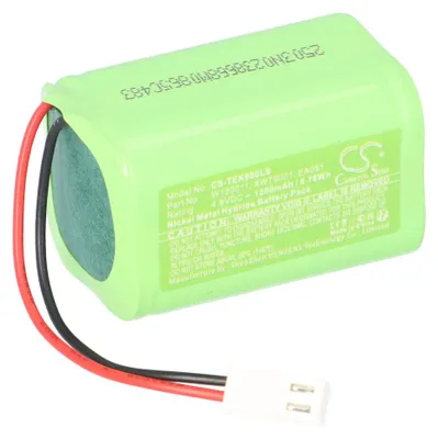 Produktbild von NiMH Notleuchten-Akku 4,8V 1200mAh – passend für Teknoware